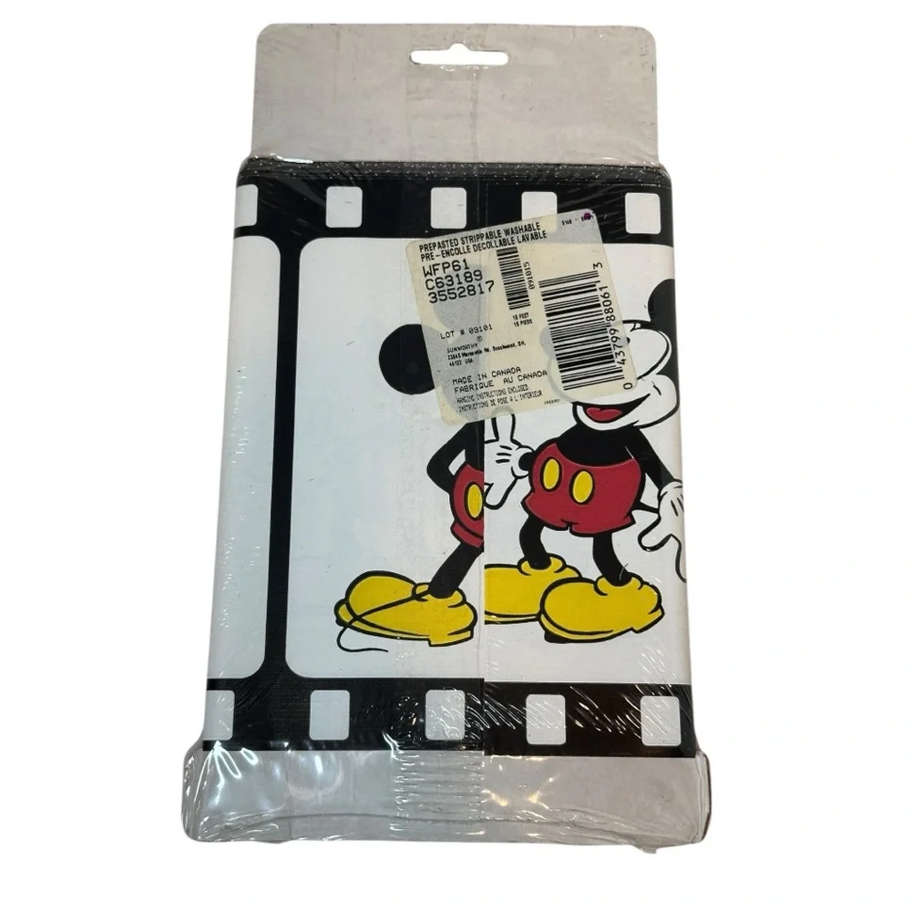 NWT Disney's Mickey Mouse Stuff for Kids Film Reel 5 YD Decorative Border sealed